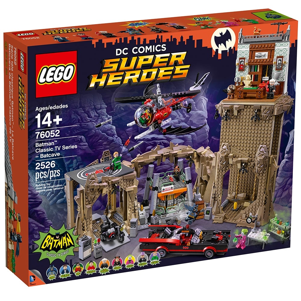 Lego Super Heroes Batman Classic TV Series Batcave 76052 for sale online